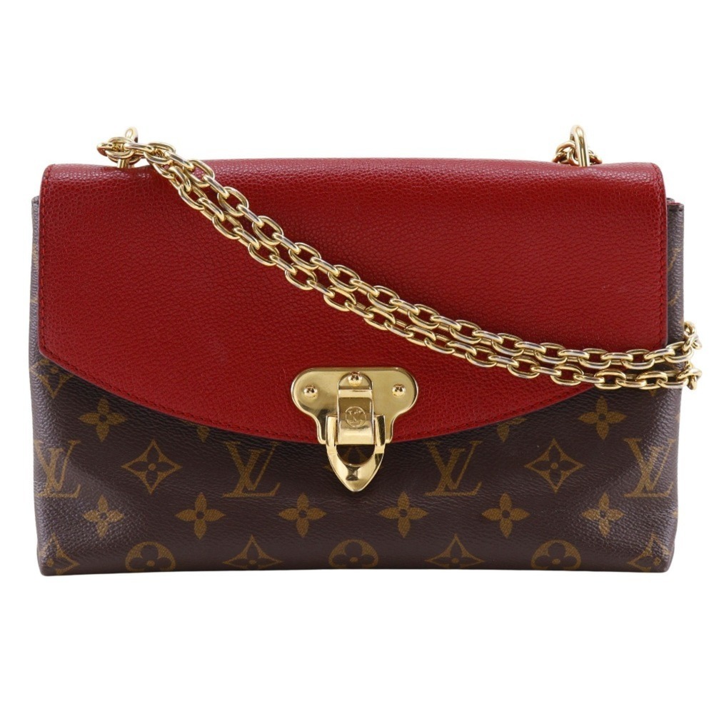 LOUIS VUITTON Authentic Brown Monogram Canvas Shoulder Bag